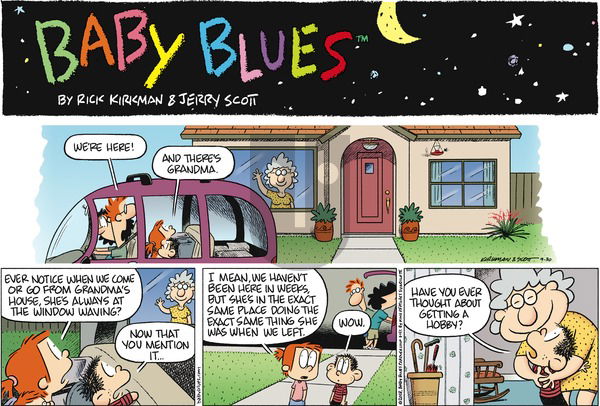 Baby Blues on Sunday September 30, 2018 Comic Strip