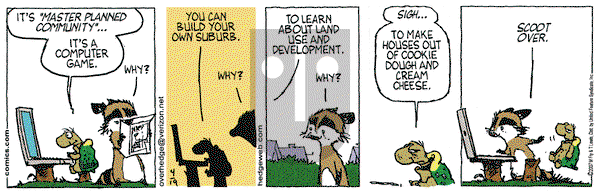 Over the Hedge on Thursday April 19, 2007 Comic Strip