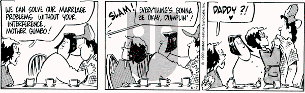 Rose is Rose on Thursday June 7, 1990 Comic Strip