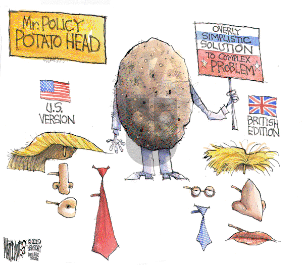 Matt Davies on Wednesday July 24, 2019 Comic Strip