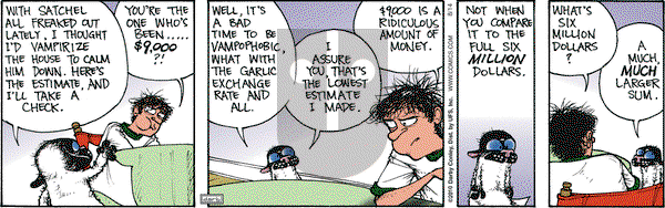 Get Fuzzy on Saturday August 14, 2010 Comic Strip