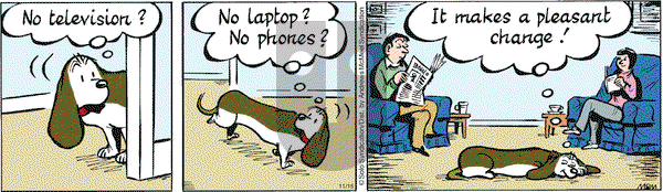 Fred Basset - Monday November 15, 2021 Comic Strip