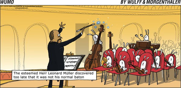 WuMo on Sunday March 31, 2019 Comic Strip
