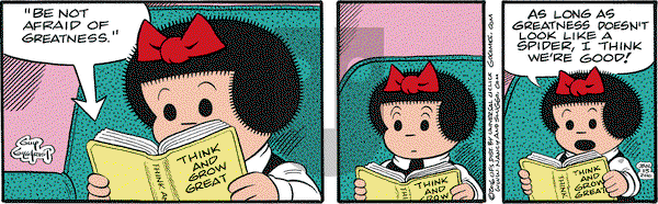 Nancy on Wednesday January 13, 2016 Comic Strip