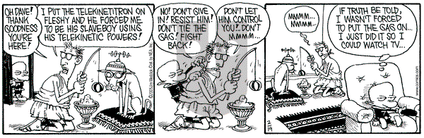 Monty on Saturday February 19, 2005 Comic Strip