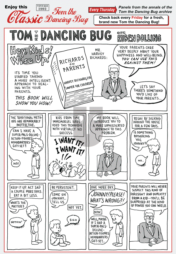 Tom the Dancing Bug on Thursday February 5, 2015 Comic Strip