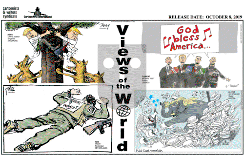 Views of the World on Saturday October 12, 2019 Comic Strip