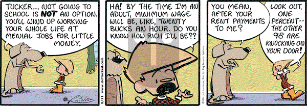 DeFlocked on Thursday August 21, 2014 Comic Strip