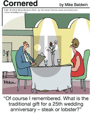 Cornered on Friday July 27, 2012 Comic Strip
