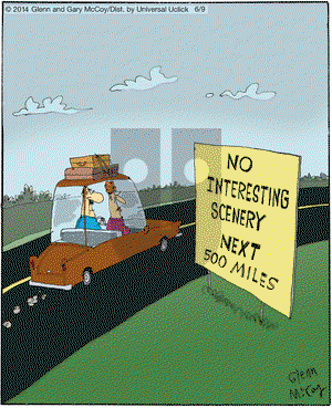 The Flying McCoys on Monday June 9, 2014 Comic Strip