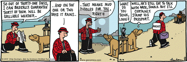 Overboard on Tuesday August 1, 2017 Comic Strip