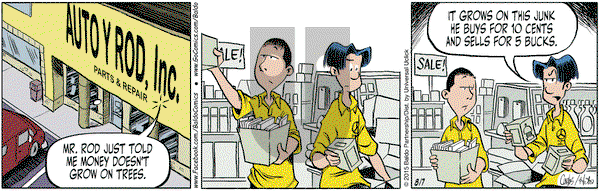 Baldo on Friday August 7, 2015 Comic Strip