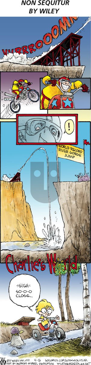 Non Sequitur on Sunday April 16, 2017 Comic Strip