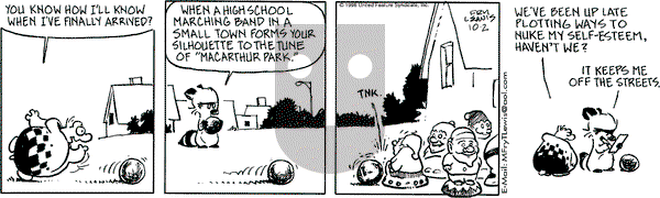 Over the Hedge on Wednesday October 2, 1996 Comic Strip