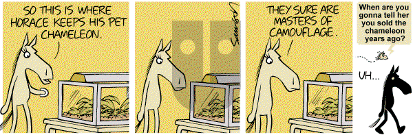 Dark Side of the Horse on Tuesday January 10, 2012 Comic Strip