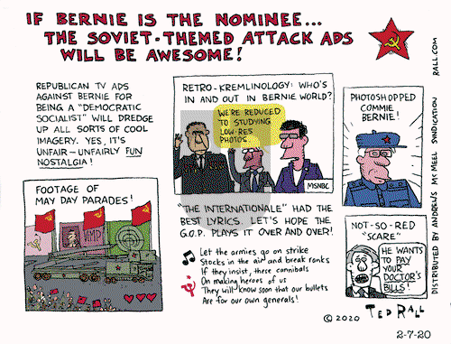 Ted Rall - Friday February 7, 2020 Comic Strip