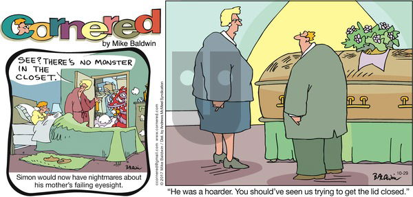 Cornered - Sunday October 29, 2017 Comic Strip