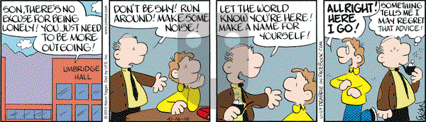 Drabble on Saturday October 16, 2010 Comic Strip