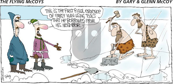 The Flying McCoys - Sunday July 10, 2011 Comic Strip