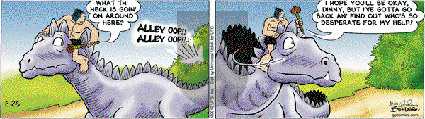 Alley Oop - Tuesday February 26, 2013 Comic Strip