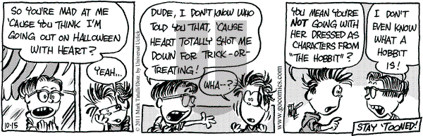 Heart of the City on Saturday October 15, 2011 Comic Strip