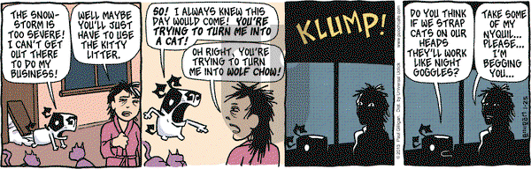 Pooch Cafe on Friday January 25, 2013 Comic Strip