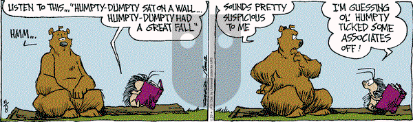 The Grizzwells on Saturday November 8, 2014 Comic Strip