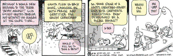 Non Sequitur on Saturday December 23, 2006 Comic Strip