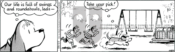 Fred Basset on Tuesday September 22, 2009 Comic Strip