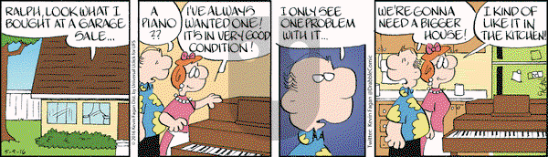 Drabble on Monday May 9, 2016 Comic Strip