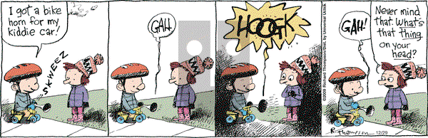 Cul de Sac - Tuesday December 29, 2009 Comic Strip