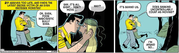 Rip Haywire on Sunday March 8, 2020 Comic Strip