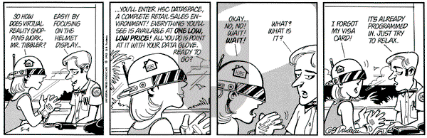 Doonesbury on Tuesday May 4, 1993 Comic Strip