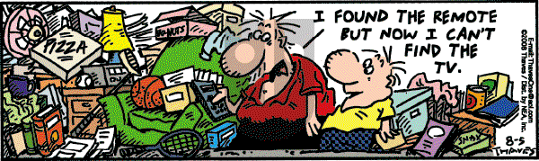 Frank and Ernest - Tuesday August 5, 2008 Comic Strip