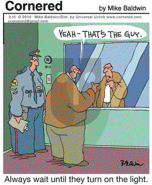 Cornered on Tuesday March 15, 2016 Comic Strip
