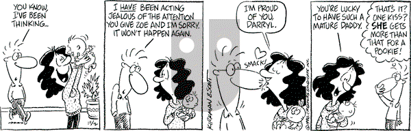 Baby Blues on Tuesday October 2, 1990 Comic Strip