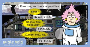 Aunty Acid on Friday March 11, 2016 Comic Strip