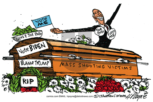 Henry Payne on Friday August 9, 2019 Comic Strip