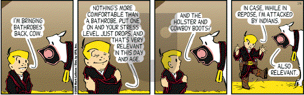 Cow and Boy Classics on Monday February 16, 2009 Comic Strip