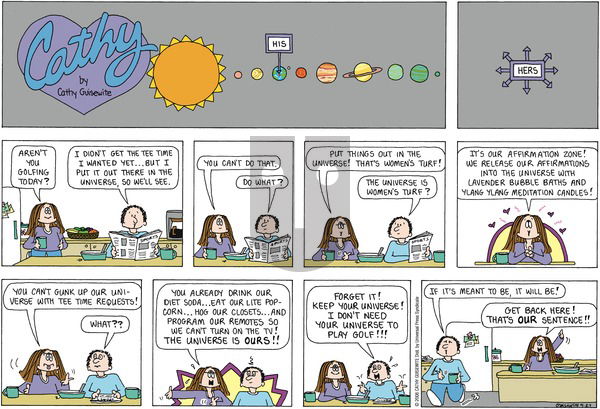 Cathy Classics on Sunday April 27, 2008 Comic Strip