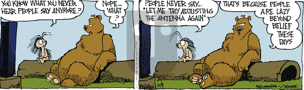 The Grizzwells on Thursday June 9, 2016 Comic Strip