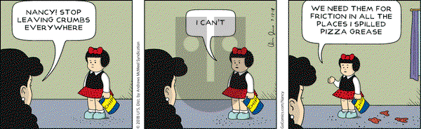 Nancy on Tuesday July 17, 2018 Comic Strip