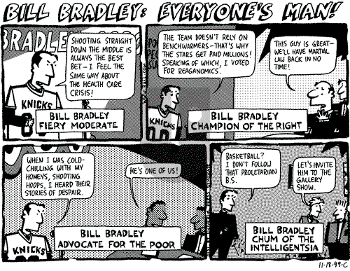 Ted Rall on Wednesday November 24, 1999 Comic Strip