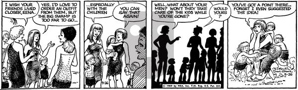 Alley Oop on Friday September 26, 1969 Comic Strip