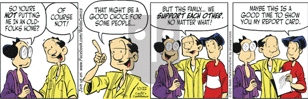Baldo on Friday October 22, 2010 Comic Strip