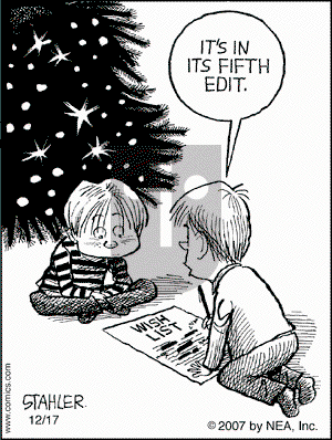 Moderately Confused on Monday December 17, 2007 Comic Strip