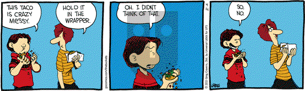The Buckets on Friday April 26, 2013 Comic Strip