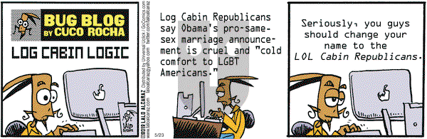 La Cucaracha on Wednesday May 23, 2012 Comic Strip