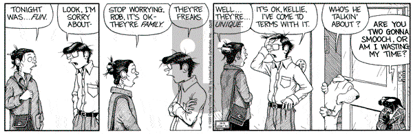 Get Fuzzy on Monday October 11, 1999 Comic Strip