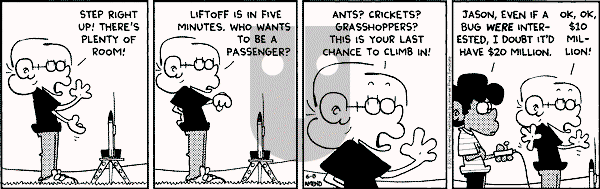 FoxTrot on Friday June 8, 2001 Comic Strip